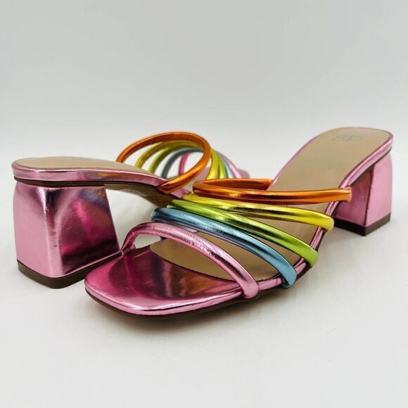 BE PROUD BY BP Fenix Slide Multicolor Sandal Size 6 - Picture 3 of 11